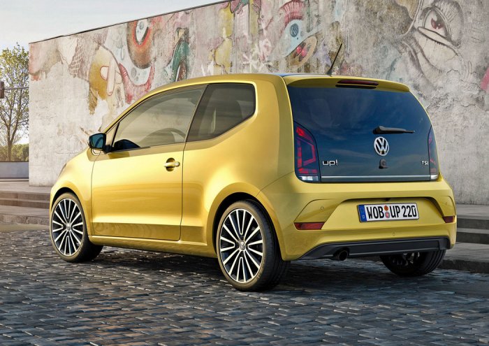 Volkswagen Up! 1.0 MPI (65 Hp) na operativní leasing za 6299 Kč/měs.