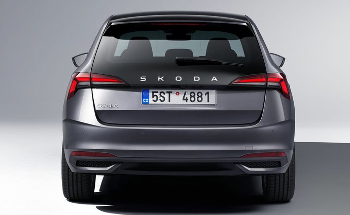 Škoda Scala 1,0 TSI (115 Hp)  7-DSG na operativní leasing za 8300 Kč/měs.