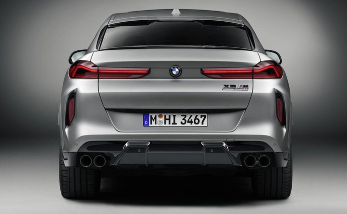 BMW X6 M Competition 4.4 V8 (625 Hp) Mild Hybrid M xDrive M Steptronic na prodej za 2964344 Kč