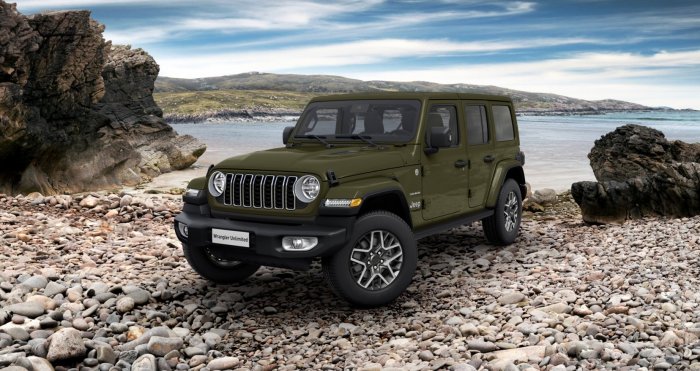 Jeep Wrangler Sahara 2.0 (272 Hp) 4x4 AT8 na operativní leasing za 21014 Kč/měs.